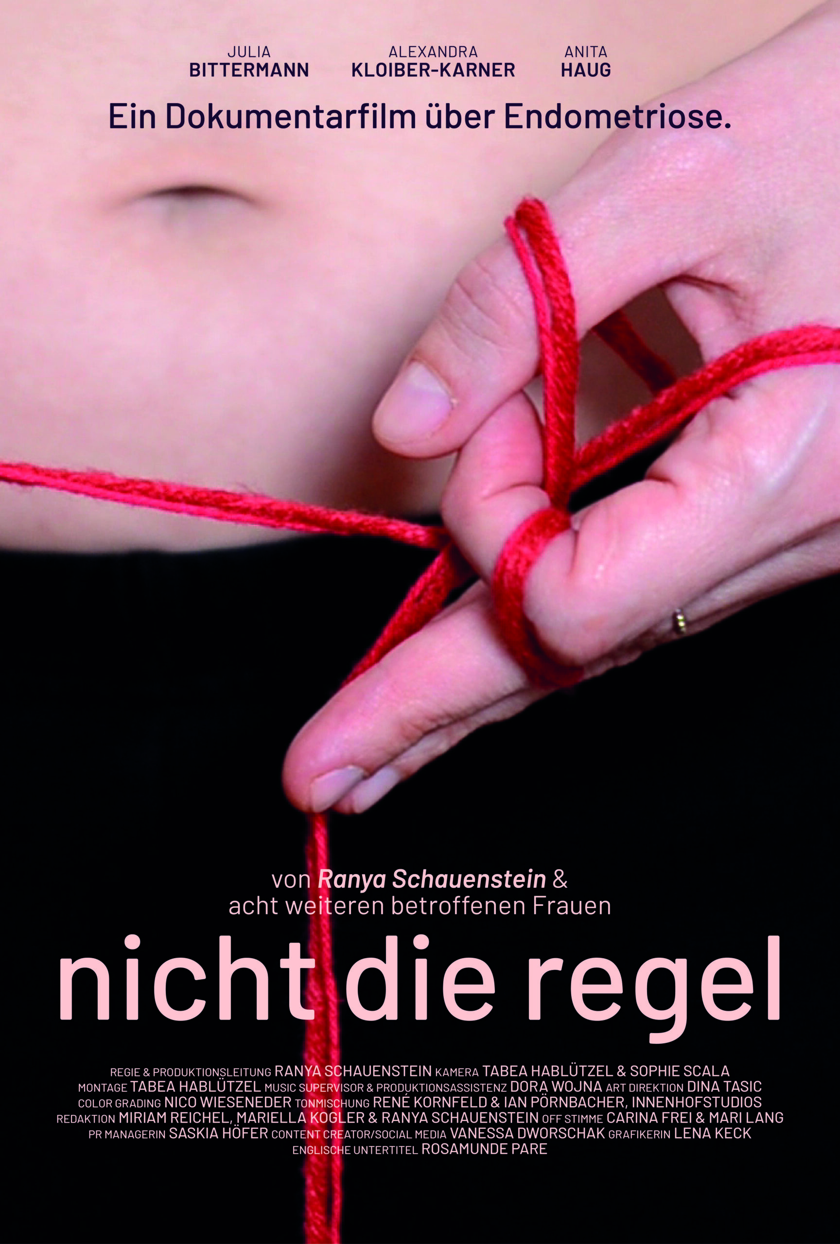 Filmplakat vom Dokumentarfilm "nicht die regel"
